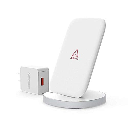 Adonit Wireless Fast Charging Stand + Qc3.0 Adapter For Qi 0