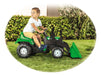 Dolu Tractor A Pedal Infantil Con Pala Excavadora Ub 2