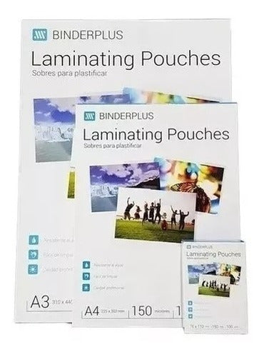 Pouch Film Plastificado Oficio (225 X 365 Mm) 150 Mc X100 Un 2