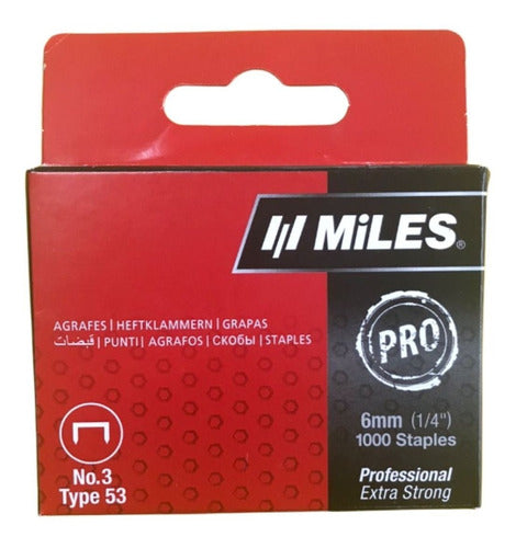 Miles Grampas N4 6 Mm Compatibles Con Stanley, Miles, Skil Y Udovo 1