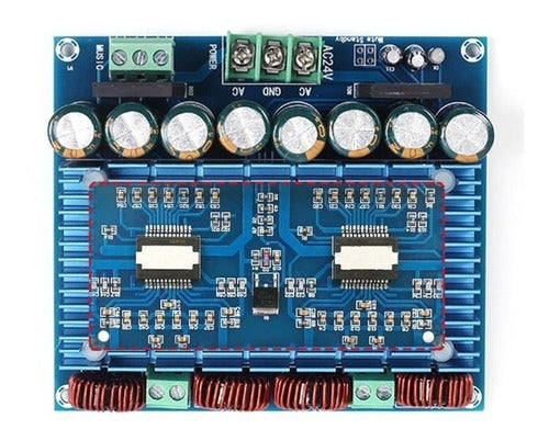 Modulo Amplificador Audio Xh-m252 Tda8954th2 2x420w Clase D 1