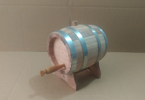 Barril Madeira De Jequitibá Rosa Para Cachaça - 1 Litro 1