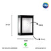 Tecnosam Iluminacion Faroles Pared Patio Tortuga Exterior Muro 1