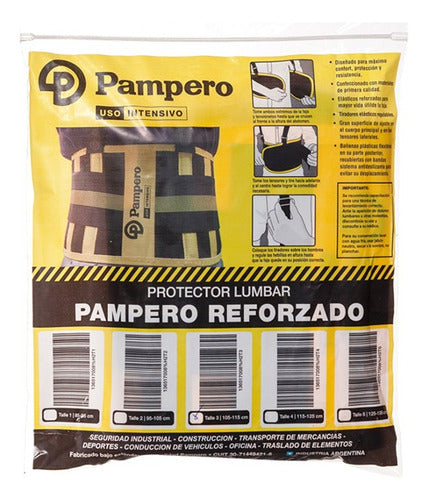 Pampero Lumbar Support Belt Industrial Safety Work 2