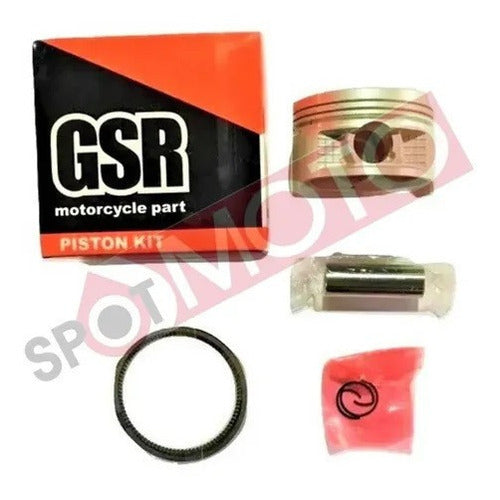 GSR Yamaha FZ 16 Piston and Rings Kit 58mm Spot Moto 4