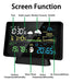 Estação Meteorológica Sem Fio Interna/externa Termômetro 1