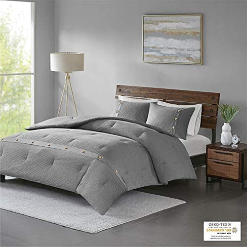 Madison Park Cozy Cotton Comforter Set, Mo Design 1