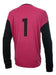Goalkeeper Long Sleeve Soccer Jersey with Elbow Impact Protection by Kadur 36