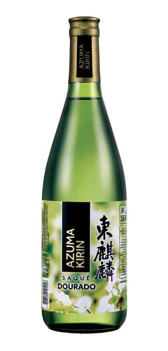 5x Saquê Dourado Seco - Azuma Kirin 740ml Garrafa Sake 1