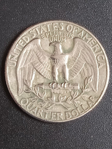 Estados Unidos 1972 D. Moneda De Quarter Dollar. Mb. Mira!!! 1