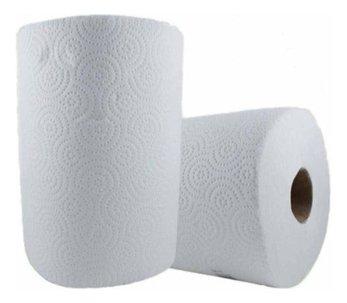 Molipell Ultra White Kitchen Roll - Pack of 8 (200 Sheets) 0