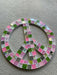 Genérica Peace Symbol Wall Hanging / Glass + Mirrors / Beauty! 3