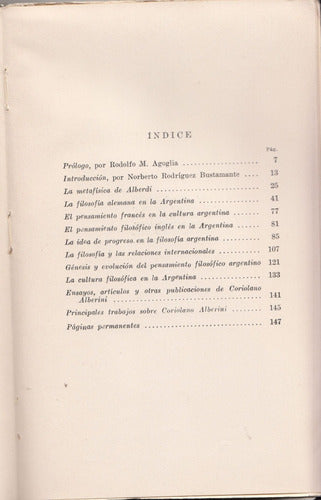 1966 Coriolano Alberini Problemas Historia Ideas Filosoficas 3