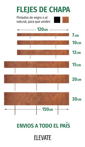 Fleje De Chapa 120x7 Cm En 1,2 Mm Espesor Sin Pintar 6