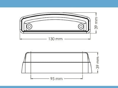 Faro Baiml 606 Iluminapatente 3 Leds 12/24v 1