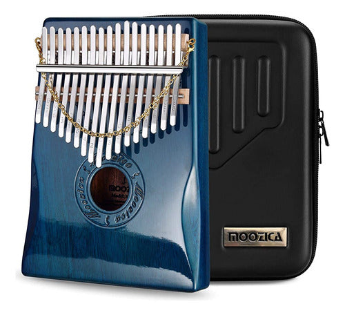 Kalimba Thumb Piano 17 Teclas Con Notas Grabadas Crane Patte 0