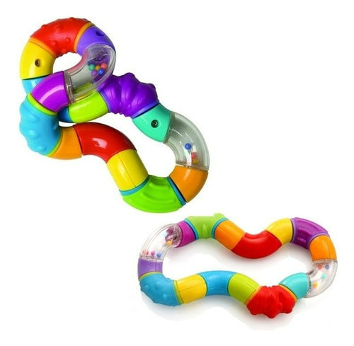 Nuby Twista Teether Baby Rattle 0