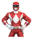 Plano Casco Red Ranger Mighty Morphin Power Ranger Eyesauron 7