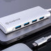 Cadyce Ca-c4h Usb-c A Usb 3.0, 4 Port Hub 3