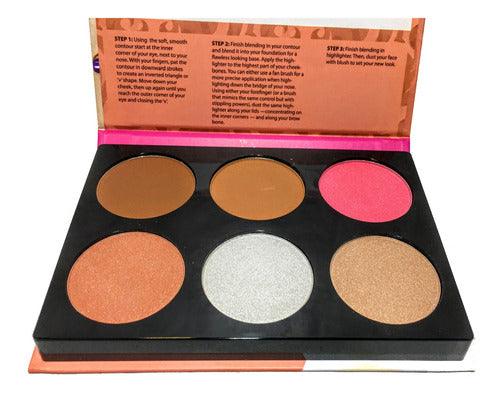 Starry Paleta De Rubor Starry The Cheek Combo Se316b 1