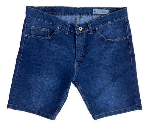 Seventy Classic Denim Bermuda Shorts 3