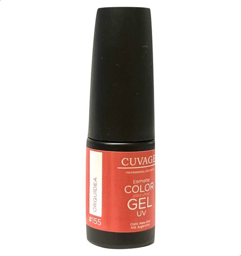 Cuvage Semi-Permanent Nail Polish Color Top Coat Base Gel UV/LED 6ml 45