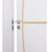 Kit Porta De Madeira Decorada 215x64cm Com Batente De Mdf Wt 3