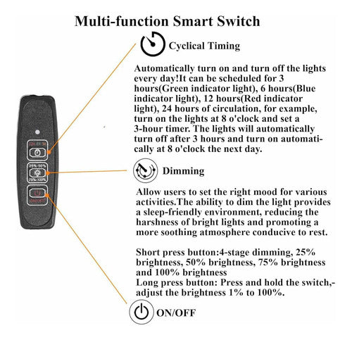 Taysing Battey LED Light USB Image Lighting 4