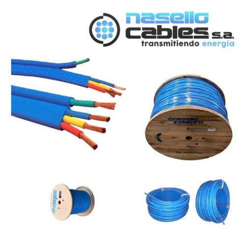 Nasello Flat Submersible Pump Cable 2 X 1.5 mm 10 Meters 3