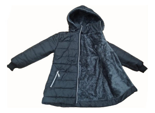 Kids Jacket Coat with Removable Hood Polar for Boys and Girls 1