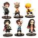 Demon Kimetsu Demon Slayer Set X6 Imported Figures 0