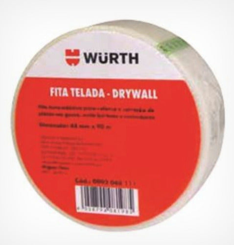 Würth Cinta Malla Fibra Drywall Para Yeso 0