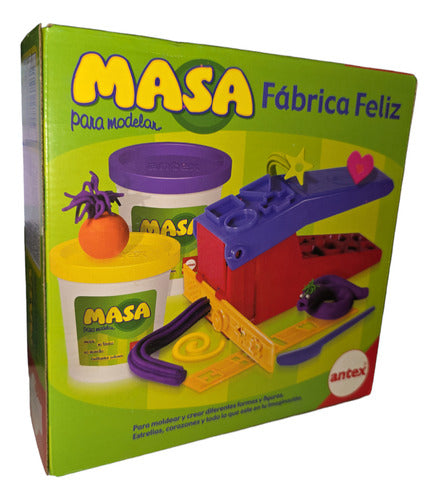 Juego Masas Fabrica Potes Prensa Molduras Espatula Antex 0