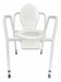 Romano Portable Orthopedic Toilet Chair for Seniors with Backrest 0