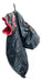 Silver Pilot Jacket with Plush Lining and Pet Feet Size 10 3