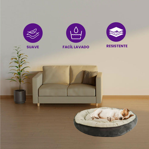 CanCat Soft Comfortable Anti-Stress Bed for Small Dogs and Cats 7