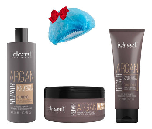 Idraet Hair Repair Regenerating Argan Nutritive Kit 0