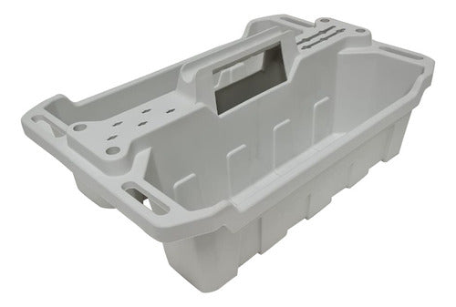 Plastica VC Multi-Purpose Object Cleaning Tray - White Plastic 0