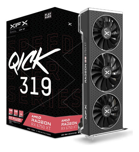 Tarjeta Video Xfx Rx6750x Speedster Qick319 Core 12gb Tranza 0