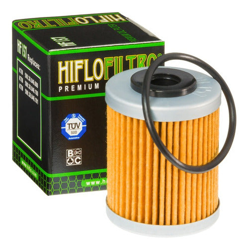 Hiflofiltro Filtro Aceite HF157 KTM 690 Enduro (2do Filtro) 08/11 0