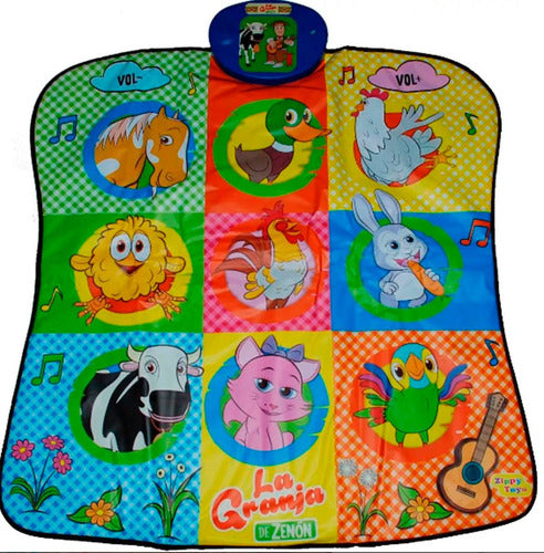 Alfombra Musical Canciones De Granja De Zenon Zippytoys 0