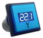 Mini Voltmeter BAW Digital 30x30mm Diameter 22mm 5-30Vdc 0