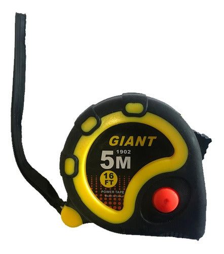 Giant 5m Rubber Tape Measure with Brake 0