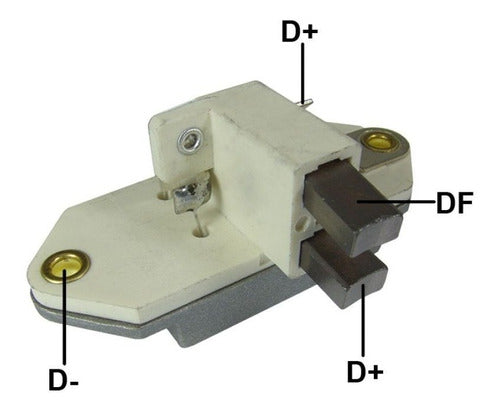 Autopartes Ca Regulador 14V Aer1508 Aer1510 Aer1528 Modelo Iskra 1