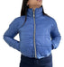 Women's Short Inflatable Puffer Jacket Fashion Coat 3