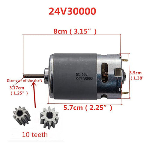 Jiaruixin 24 V Rpm Electric Motor 24 Volts Motor Drive 1