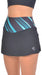 Sixzero Short Pollera Tenis Negra Azul 0