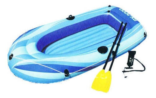 Bestway Inflatable Boat with Oars for 2 Adults 0