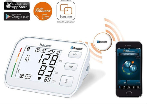 Beurer BM57 Bluetooth App Digital Arm Blood Pressure Monitor 5