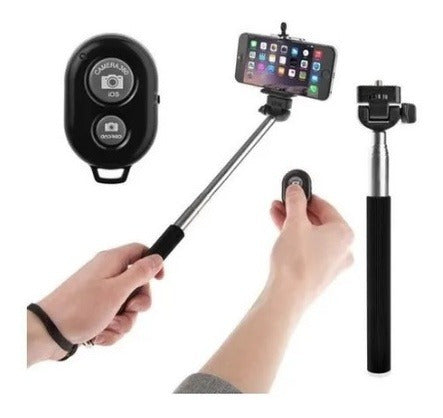 Bastão Pau Selfie + Controle Bluetooth/ Envio Imediato. 1